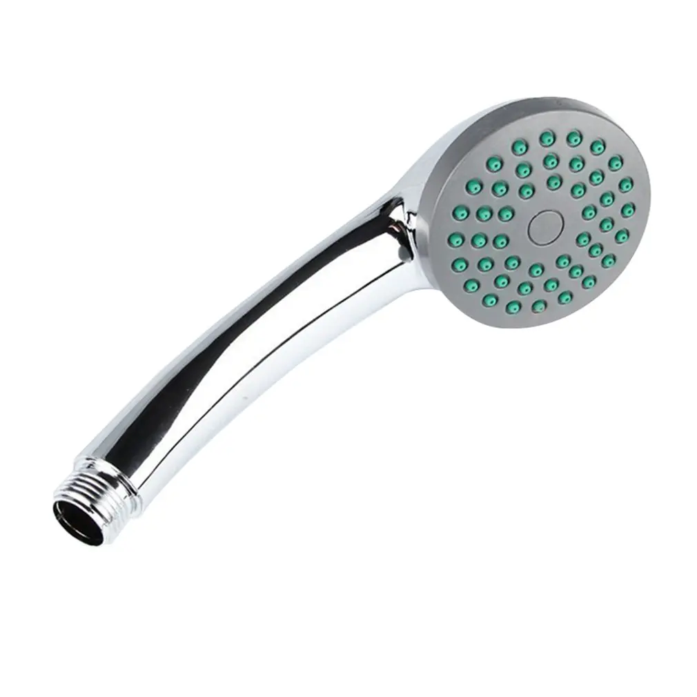 

Practical Design Adjustable Stream Handheld Shower Head Bathroom Top Sprayer Round Shape Shower Head for Home Bathroom Supplies