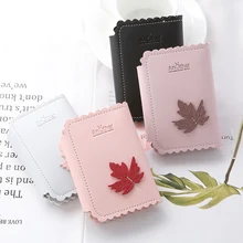 Топ продаж с модными кленовыми листьями женский кожаный держатель ключа кошелечного типа Женский высококачественный кожаный чехол для ключей сумка