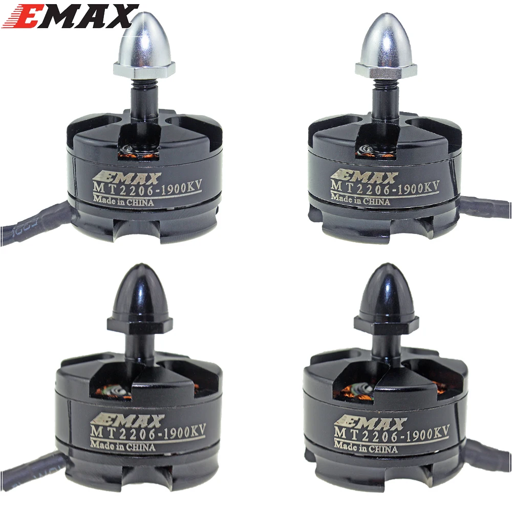 EMAX MT2206 KV1500/KV1900 бесщеточный двигатель с вращением по часовой стрелке/CCW для FPV QAV250