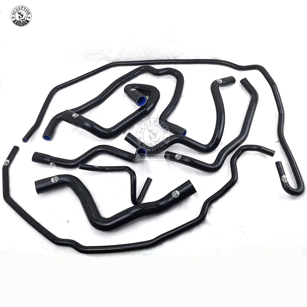 Silicone radiator heater hose kit for ford focus duratec mzr 1 8l 2