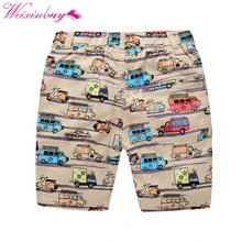 Свободные шорты для мальчиков, летняя детская пляжная одежда, штаны с рисунком динозавра для мальчиков, От 2 до 7 лет, детские шорты