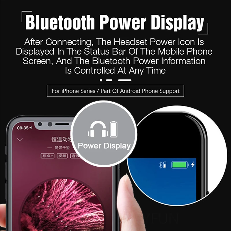 I7s TWS Bluetooth наушники стерео наушники спортивные Bluetooth гарнитура с зарядкой Pod беспроводные гарнитуры для всех смартфонов