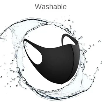 

Ice Silk Mian Dust Mask Summer Autumn Washable Breathable Fog and Haze Anti-Spittle Sunscreen Masks