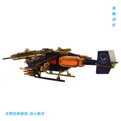 Истребитель скорпиона лазерная резка деревянная система стерео 3D модель головоломки модель самолета Детские развивающие собранные