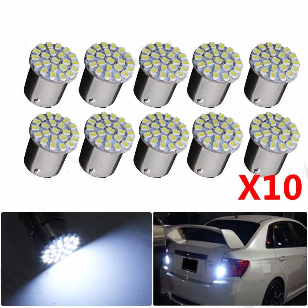 1/2/10pcs/set White 12V 4W 1156 BA15S 22-SMD LED Car Light Source Super Wholesale Bulbs Turn Signal Backup P21W 382 7506 1/2/10pcs/set White 12V 4W 1156 BA15S 22-SMD LED Car Light Source Super Wholesale Bulbs Turn Signal Backup P21W 382 7506