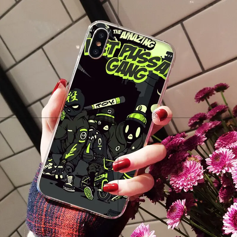 Ruicaica Street graffiti art Прозрачный Мягкий ТПУ силиконовый чехол для телефона iPhone X XS MAX 6 6s