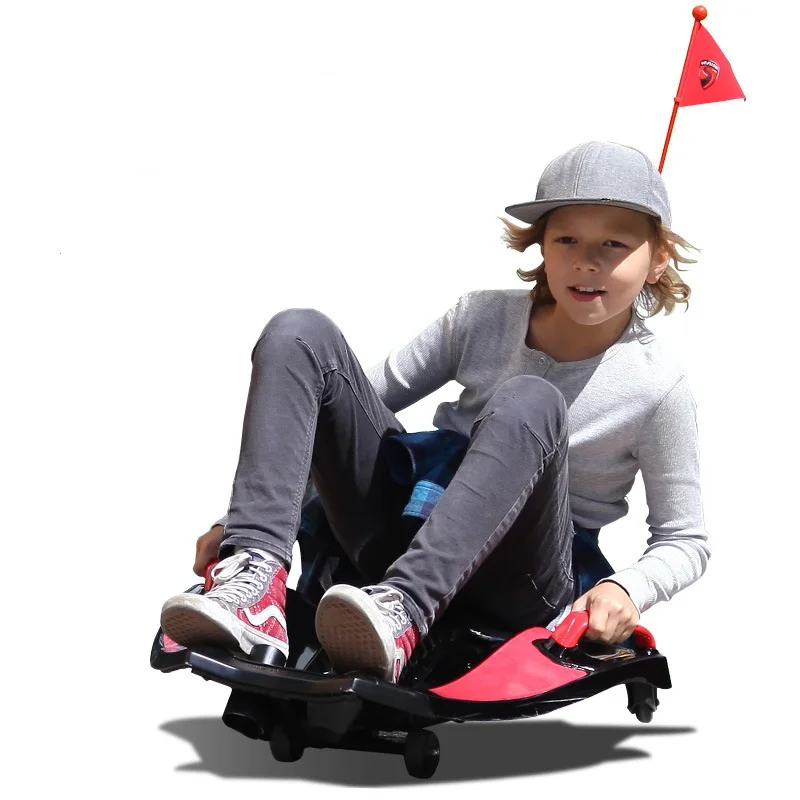  Daibot Electric Drift Scooter For Kids Three Wheels Electric Scooters 9 Inch 12V 120W Portable Whit