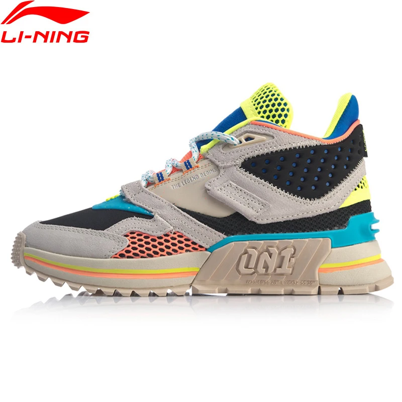 Li-Ning/Женская обувь; 001 T1000; зимняя обувь для образа жизни; Стильная Спортивная обувь с подкладкой в стиле ретро; кроссовки с динамичным корпусом; AGLP094 YXB330