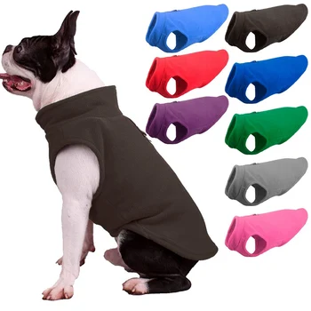 

Winter Fleece Pet Clothes for Dogs Puppy Clothing French Bulldog Coat Pug Costumes Jacket For Small Dogs Chihuahua Christmas