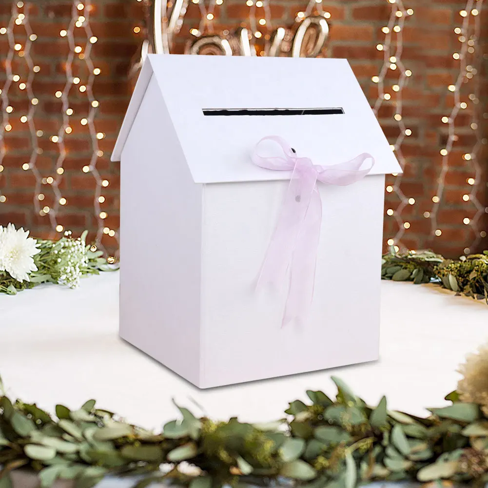 OurWarm коробка для свадебных карточек креативное свадебное оформление коробки бумажные подарочные коробки для хранения денег для детского дня рождения