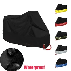 M L XL 2XL 3XL 4XL Motorcycle Cover Universal Outdoor Uv Protector All Season Waterproof Bike Rain Dustproof Motor Scooter Cover