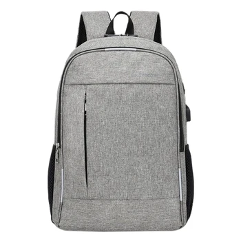

ABDB-Anti Theft Man Backpack USB Charged Laptop Large Bagpack Travel Bag for Men School Student Boy Girls