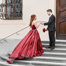 Бургундия Милая бархат Топ бальное платье Бальные платья с кристаллами пояса без рукавов сладкий 16 платье Vestidos de 15 anos