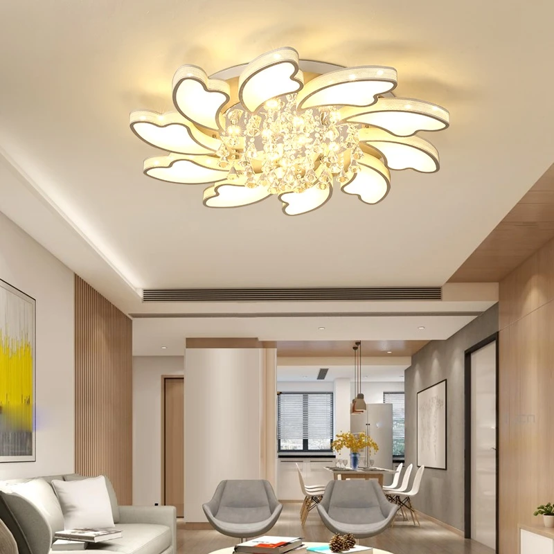 Hình trái tim ĐÈN LED Ốp Trần Khu Dân Cư phòng khách phòng ngủ nghiên cứu  phòng Ăn Ốp Trần Kinh Doanh & văn phòng Chiếu Sáng|Đèn Trần| - AliExpress