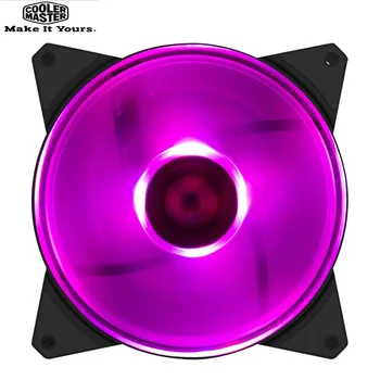 

Cooler Master MF140 RGB 14cm RGB 12V/4PIN Computer Case Quiet PWM Fan PC CPU Cooler Radiator Water Cooling 140mm Replaces Fans