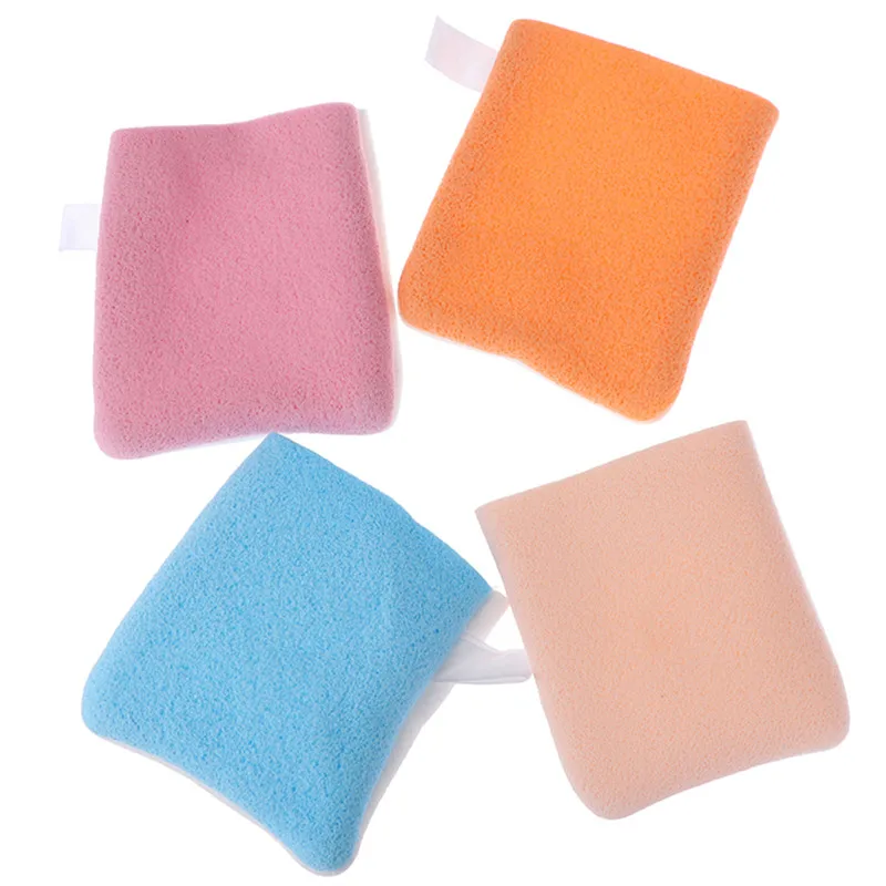 

1Pcs High Quality Reusable Microfiber Facial Sponge Face Towel Makeup Remover Cleansing Glove