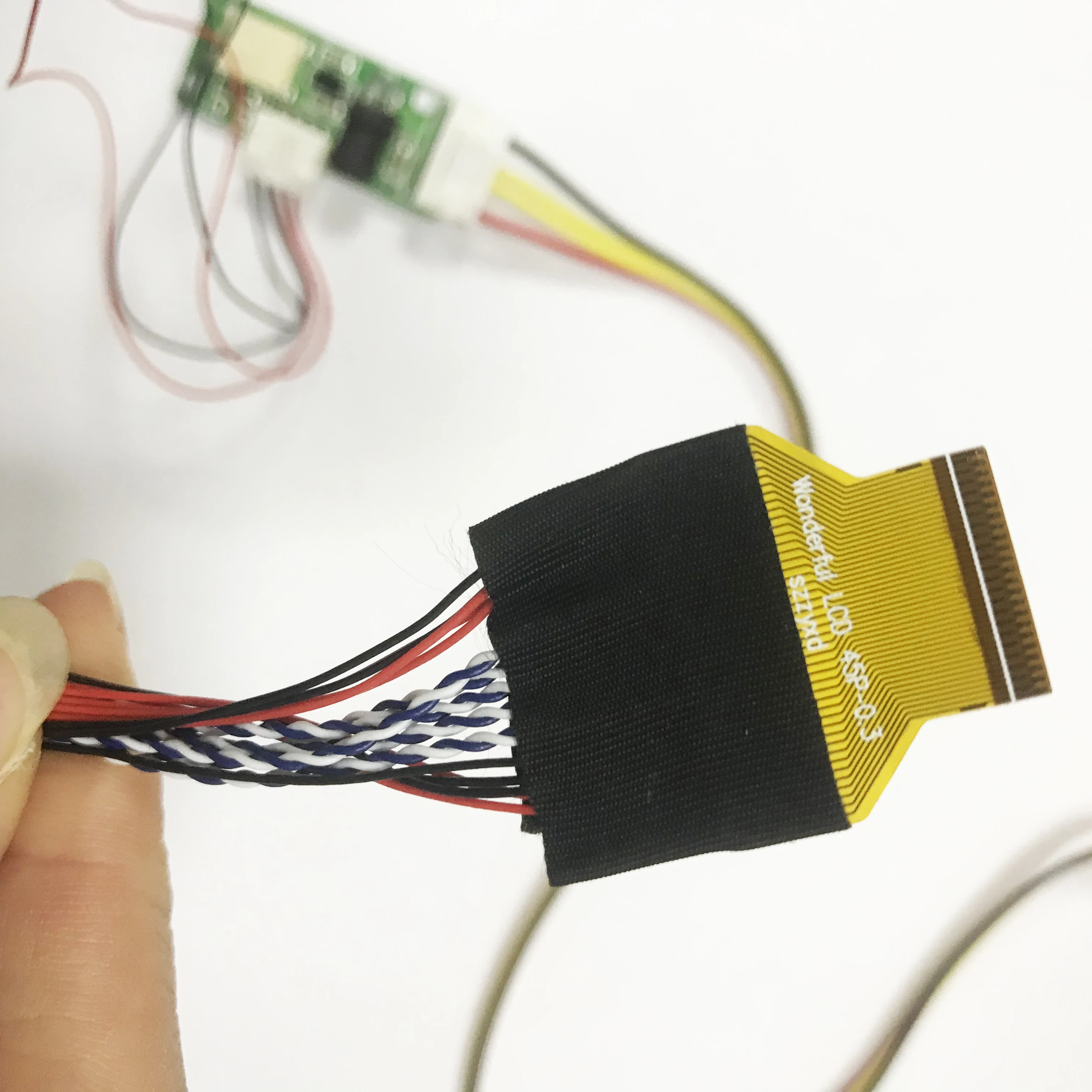 Led Lvds Tela Cabo Adaptador Placa Inversor Painel Wled 10.1 Polegadas 1280x800 45pin 03 mm Bp101wx1300 Ltn101al06 Ltn101al03 - Image 5
