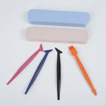 

Box Micro Squeegee Assortment Scraper Sticker Hardness Replacement Accessory