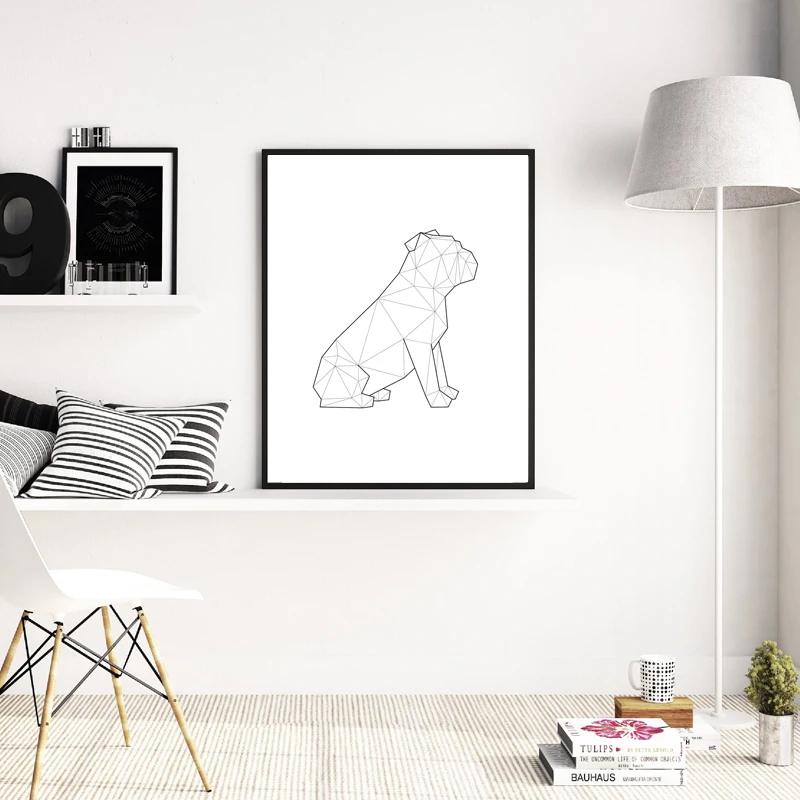 English-Bulldog-Sitting-Print-Dog-Abstract-Geometric-Poster-Minimalist-Wall-Art-Canvas-Painting-Living-Room-Decor (1)