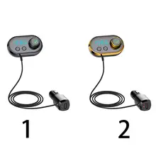 Yiwa 5V 2.4A usb зарядка твердый ароматерапия ядро MP3 автомобильный Bluetooth плеер с держателем