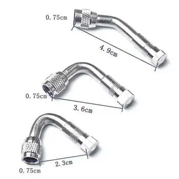 

45/90/135 Degree Angle Brass Air Type Valve Extension Adaptor Valve Stem Extender For Motorcycle Car Bike