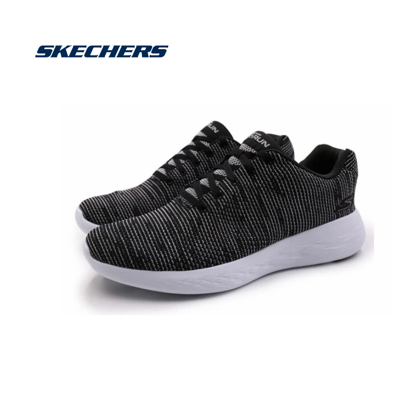 Skechers/мужская повседневная обувь; GORUN; легкие удобные Прогулочные кроссовки; Мужская Спортивная обувь; tenis feminino Zapatos; 14951-BKW