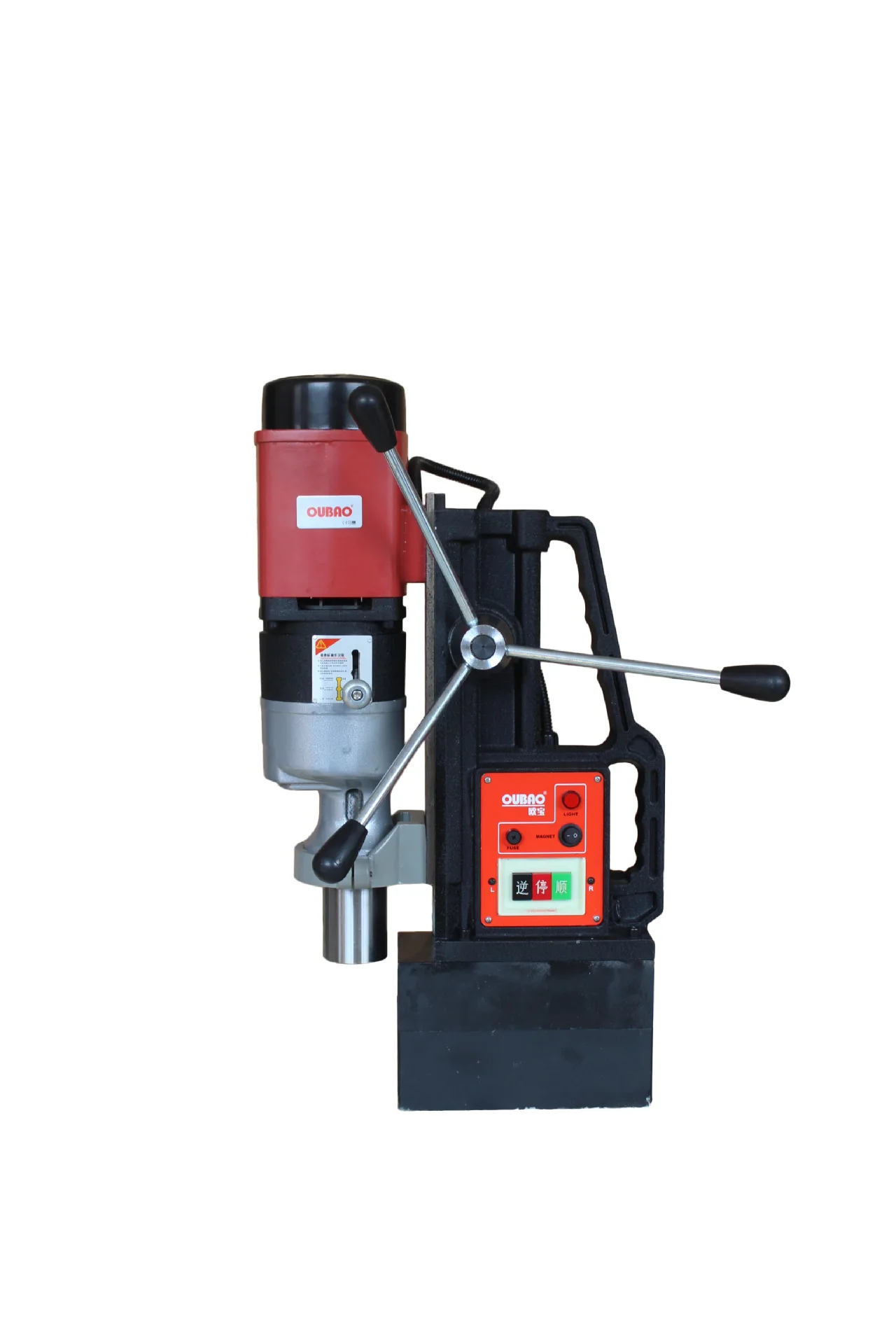 Сверло с магнитным сердечником машина OB-80C 380V 2800W Шестерни Скорость регулирования электрический сверлильный станок
