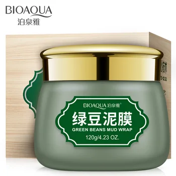 

Face Cleansing Mung Bean Mud Peeling Acne Blackhead Treatment Mask Remover Contractive Pore Whitening Hydrating Care
