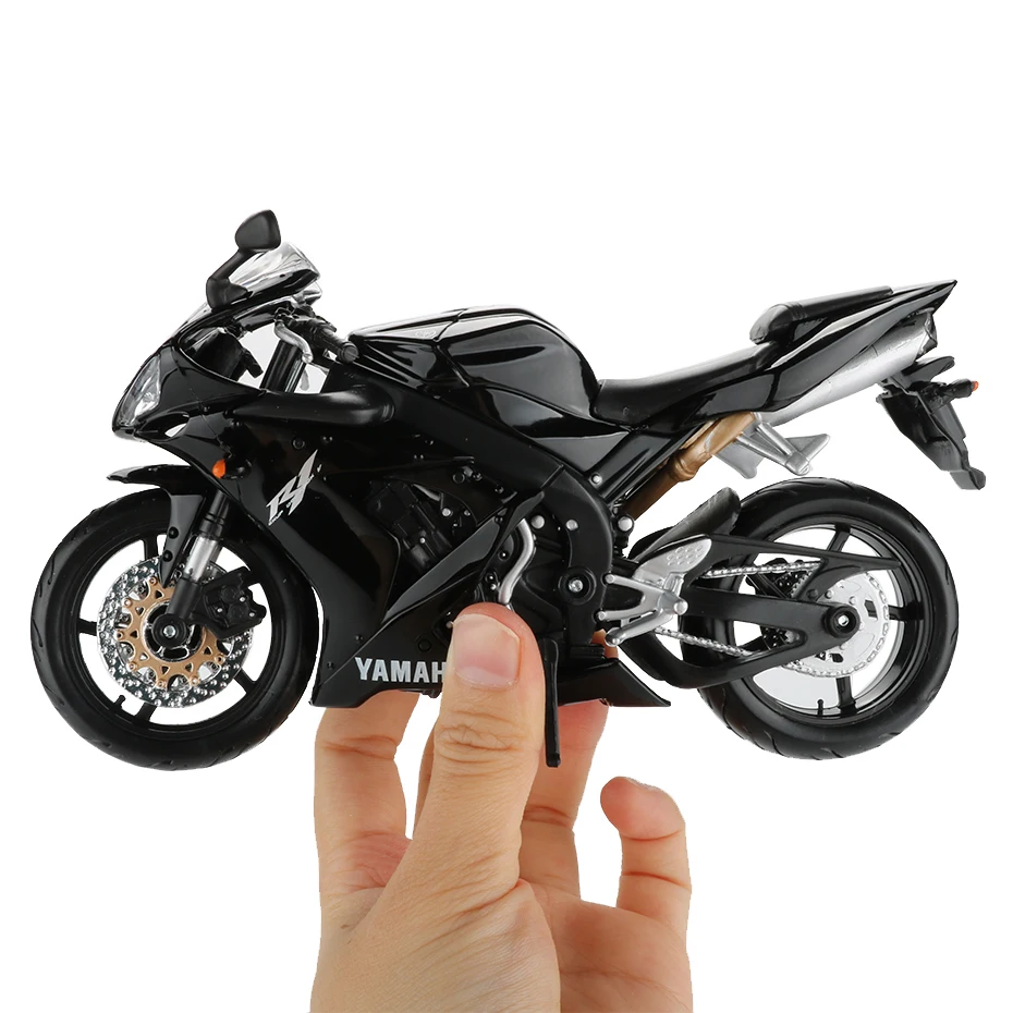 Skup Maisto 112 Motor Cycle zabawkowy model Alloy motocykl YZF R1 motocykl Motocross pojazd terenowy zabawki dla chłopców prezent kolekcjonerski