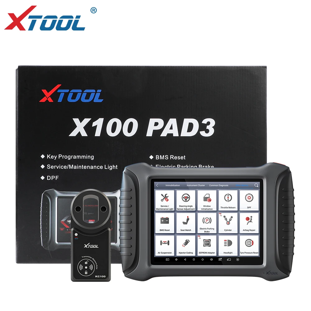 XTOOL новейший автомобильный программатор ключей OBD2 X100 PAD3 Профессиональные