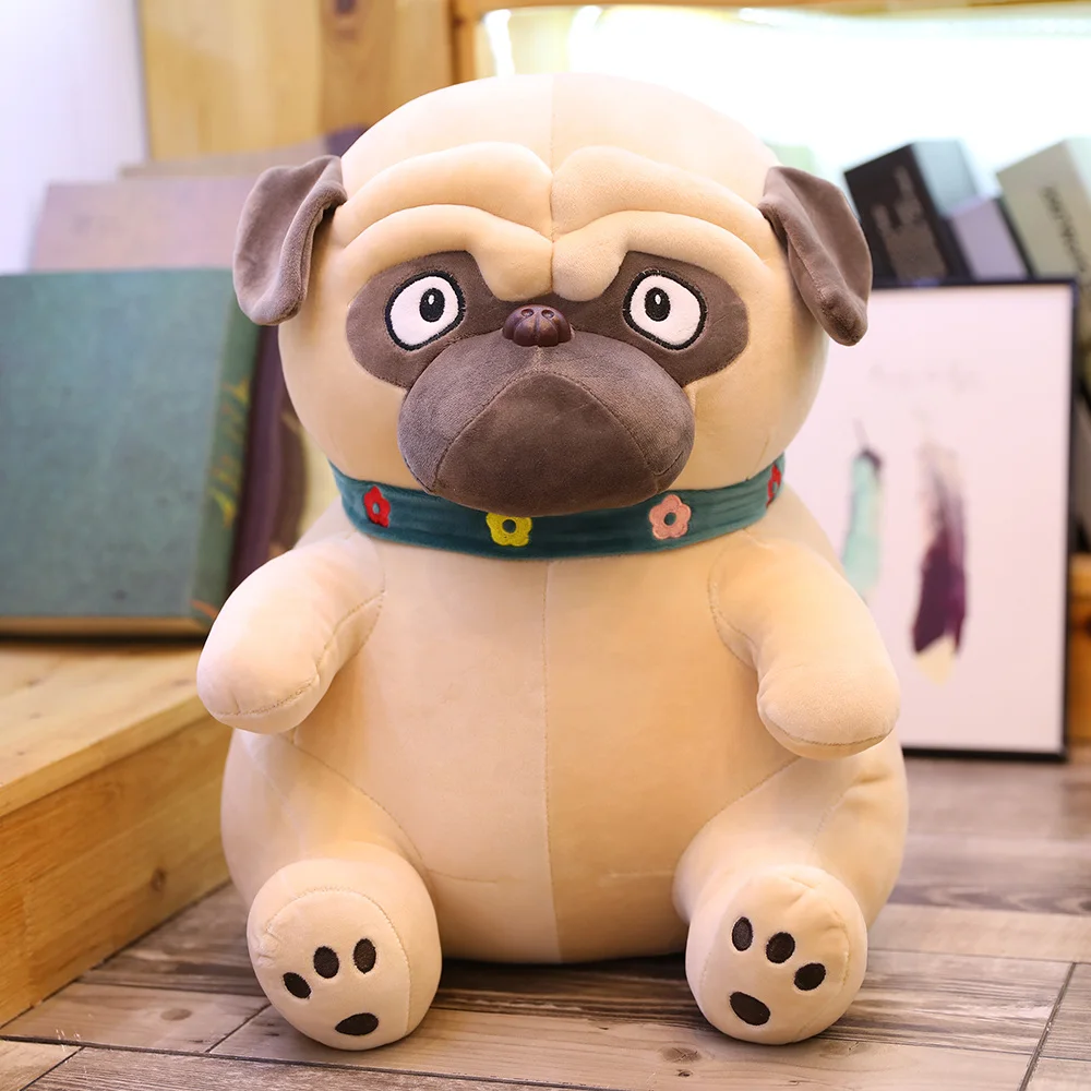 

New 1pcs 25cm Plush lovely toy stuffed animal doll Simulation cute dog puppy shar-pei Dog kawaii Christmas birthday gift