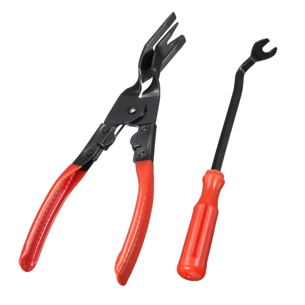 Universal Radio Car Panel Open Removal Tool Kit Metal Maintenance Radio Car Panel Open Removal Tool Kit