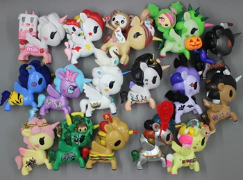

Random Pick 10 Different Tokidoki Unicorno Series 1-8 3" Mini Vinyl Figure Toy