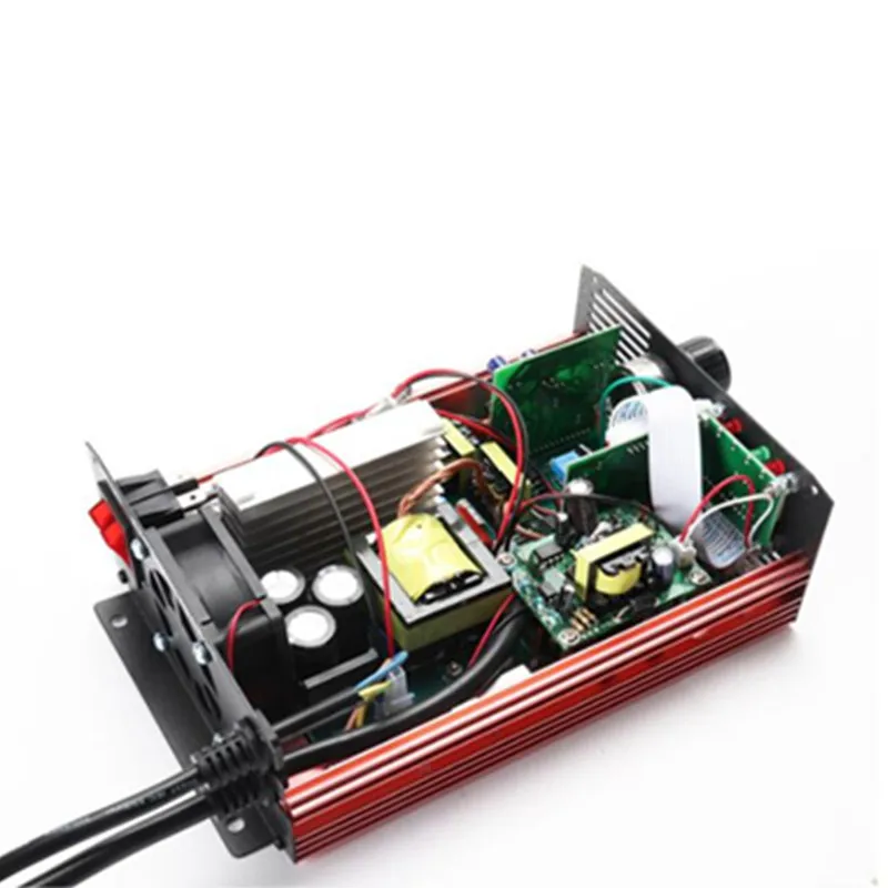 72V 3A to 12A adjustable Smart Charger With LCD