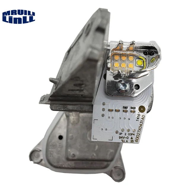 A Set LED Headlight Turn Signal Light Module Angel Eyes OE 