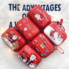 Детский Рождественский кошелек, кошелек для монет, креативные рождественские украшения, Мультяшные подарочные игрушки, Санта Клаус, рождественская елка, подарки для детей