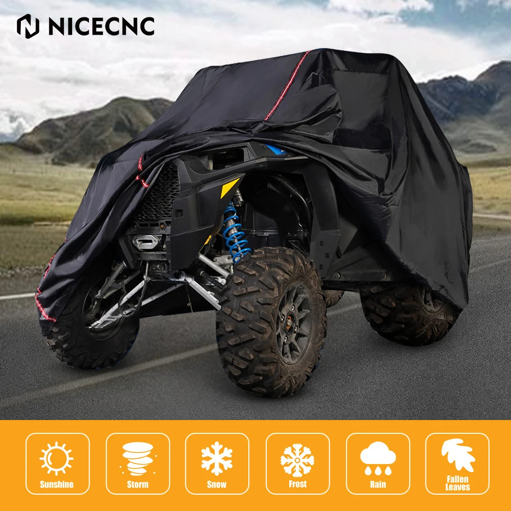 Utv Cover Storage Cover Per Polaris Ranger Rzr Xp 900 Per Honda Pioneer Yamaha Rhino Can-Am Commander Kawasaki Mule Husqvarna