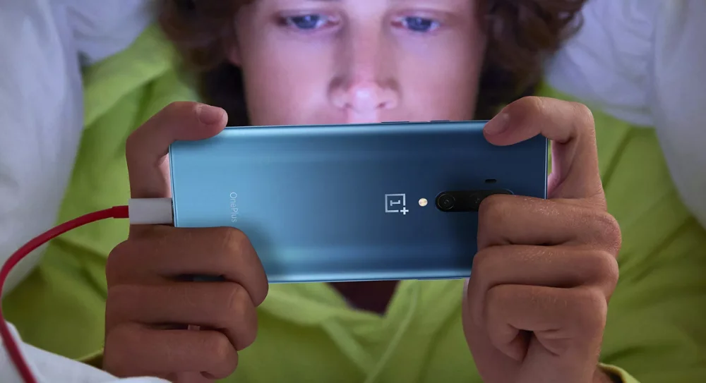 OnePlus 7T Pro Global ROM Snapdragon 855 Plus 8GB 256GB 6.67'' Fluid AMOLED 90Hz Refresh Rate Screen 48MP Triple Cam 4085mA