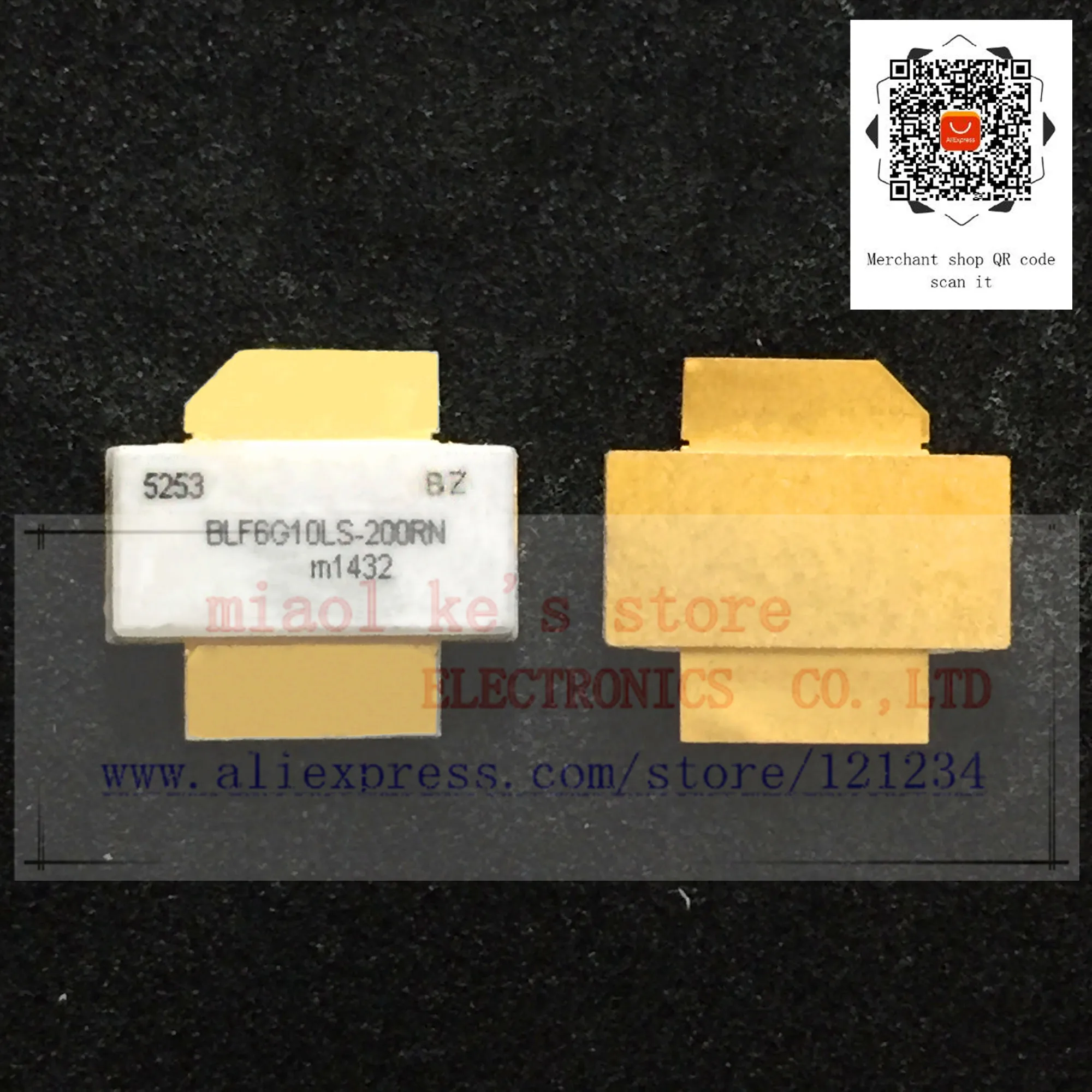 

100% оригинал: BLF6G10LS-200RN [ RF FET LDMOS 65V 49A 40W 20DB 871,5 MHz ~ 891,5 MHz SOT502B] Мощный транзистор LDMOS