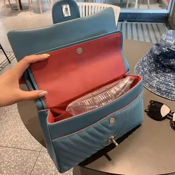 

Sasa leather bag for V shape brand design shoulder bag lady style dress handbag 2020 new design