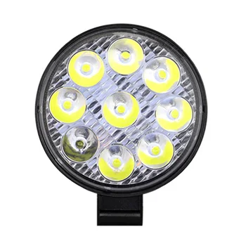 

Auto LED Work Light IP67 Waterproof Point Beam 2pcs 27W Round Spotlight
