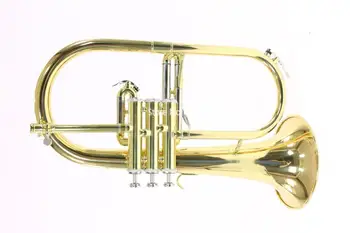 Jupiter JFH1100R Bb Flugelhorn Brass Lacquer Musical instrument Professional with Mouthpiece Case