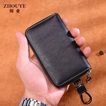 

Keychain Leather Sleutelhanger Leer Chaveiro Couro Llavero Cuero Cartera Llaves Brelok Do Kluczy Samochodowych Car Key Case