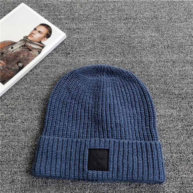 

Cptopstoney 2020 New Autumn and Winter Wool Warm Wens Knitted Hat Soft Fashion Fomens Hat Kpop Style wool