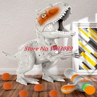 High Simulation Spray Battle Shooting Dinosaur Hungry Shooting Animal Air-powered Gun Soft Bullet Ball Scoring Game Auto  Score 2