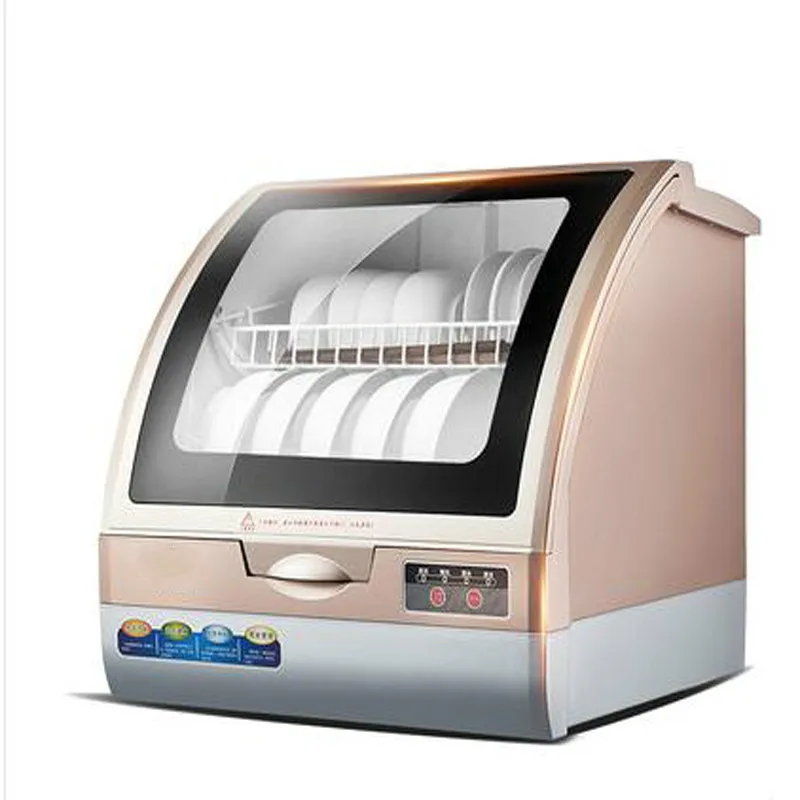 Отдельно стоящая мини столешница интеллектуальная стерилизация электрическая посудомоечная машина Автоматическая Посудомоечная машина