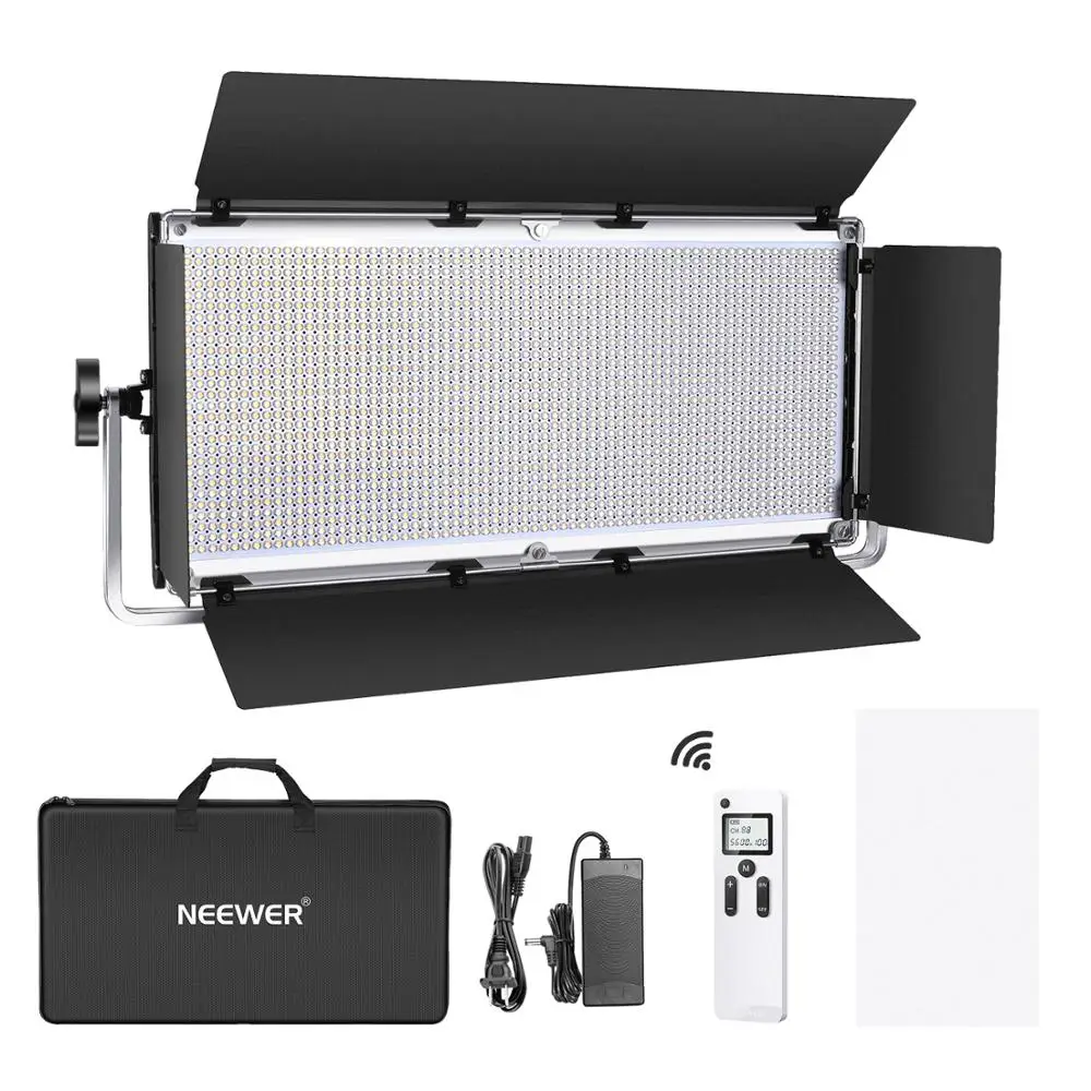 Neewer Advanced 2 4G 1904 светодиодный светильник для видеосъемки двухцветная панель с