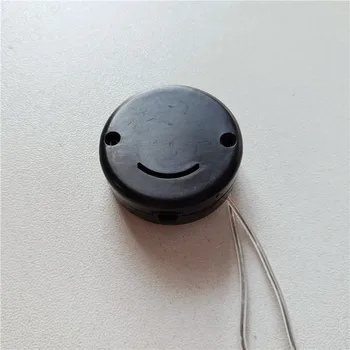 

10pcs CR2032 button battery box two with cover switch battery seat 6V with flashing function black white battery line
