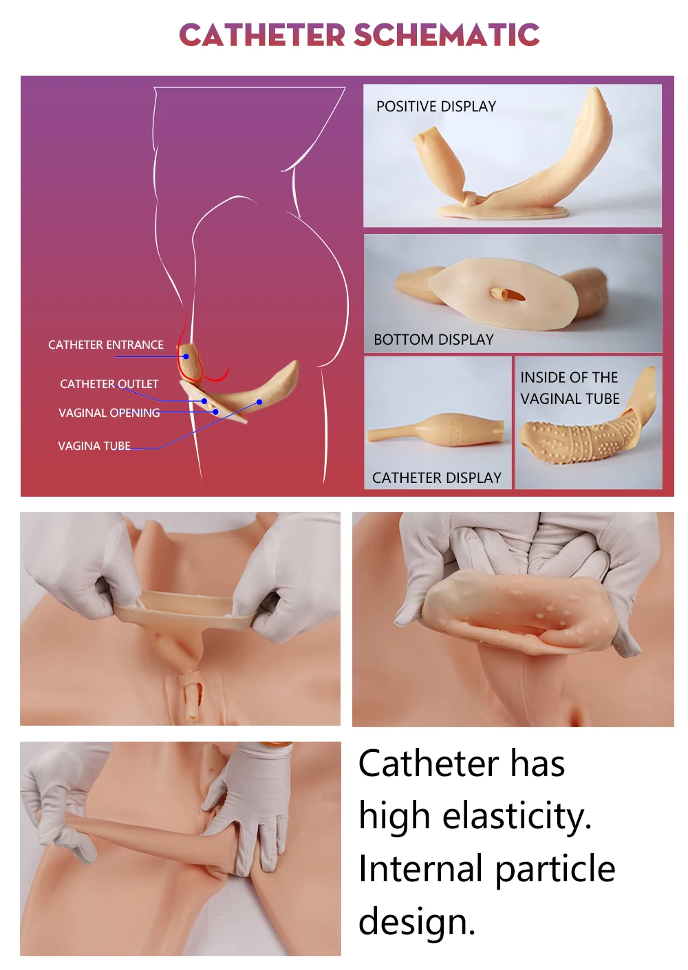Hip Enhancer Silicone Realistic Vagina Panties Crossdresser Fake Sexy Pussy Underwear Transgender Drag Queen Fake Vagina Panty (10)