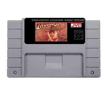 

Big Sale 16 Bit 46 Pin Super Game Card - Indiana Jones Greatest Adventure